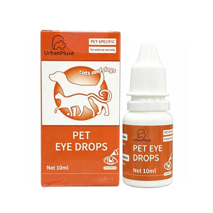 Dog Eye Drops & Eye Infection Treatment for Dogs and Cats – Soothe Infection & Allergy, Relieve Dry Eyes & Pink Eye, Pet Tear Stain Wash & Cleaner - Kitten Eye Drops for Discharge, Eye Rinse & Flush