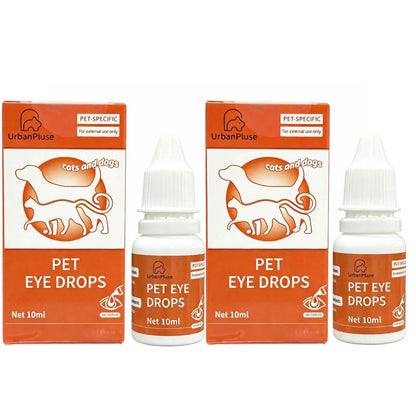 Dog Eye Drops & Eye Infection Treatment for Dogs and Cats – Soothe Infection & Allergy, Relieve Dry Eyes & Pink Eye, Pet Tear Stain Wash & Cleaner - Kitten Eye Drops for Discharge, Eye Rinse & Flush